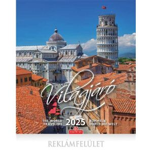 CSG 2024-es Világjáró 30x34cm falinaptár (FN 093) 120569826 - WaliSec