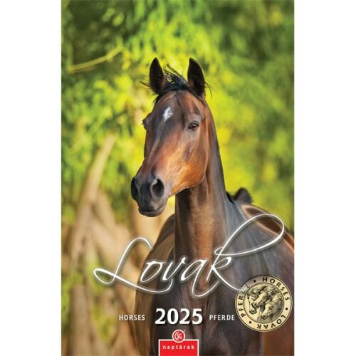 CSG 2024-es Lovak 21x32cm falinaptár (FN 088)