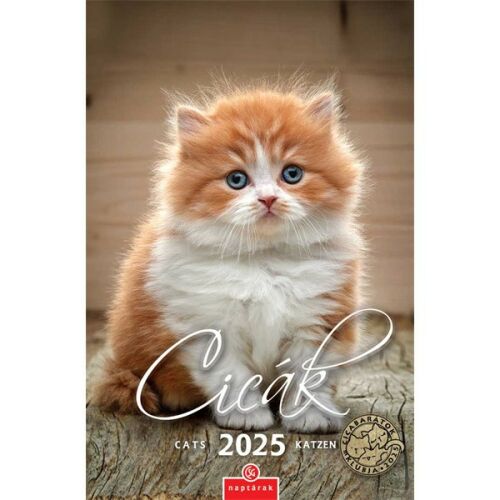 CSG 2024-es Cicák 21x32cm falinaptár (FN 089) 125044712