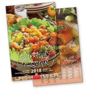 CSG 2024-es Süssünk főzzünk 21x32cm falinaptár (FN 090) 119796041 - WaliSec