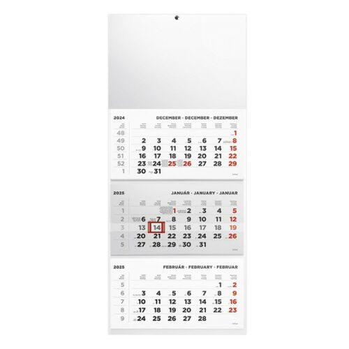 Kalendart 2024-es T074 3 tömb minta nélküli speditőrnaptár (24T7400-001) 114540484