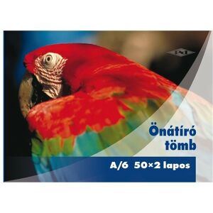 PD A6 2x50lap franciakockás önátírótömb (P1090-0300) 138991647 - Önátírótömb