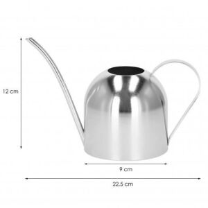 Stropitoare metalica, argintiu, 0.45 L, Springos 135884232 - Irigare