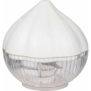 Ručný krájač na cesnak, v tvare cesnaku, odolné nože, použitie lisovaním, materiál ABS a nerez, 9,5x9,5x9,3 cm, biela 114544273 - Kuchynské pomôcky