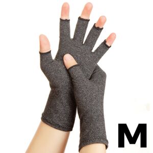 Kompressziós kézterápiás kesztyű ízületi fájdalom enyhítésére, M méret - Ízületi rögzítő