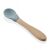 Teikanál fa fogantyúval és lekerekített szilikon heggyel BabyJem (Szín: Szürke) 114549374