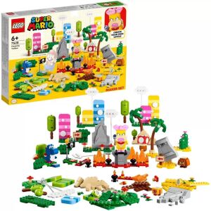 Lego Super Mario Set de creator Cutia de unelte pentru Creativitate, 588 piese 114549574 - LEGO Super Mario