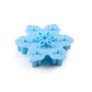 Foremka do ciastek w kształcie płatka śniegu Ibili, plastik, 10 cm, niebieska 114550008 - Plamienie ciastem