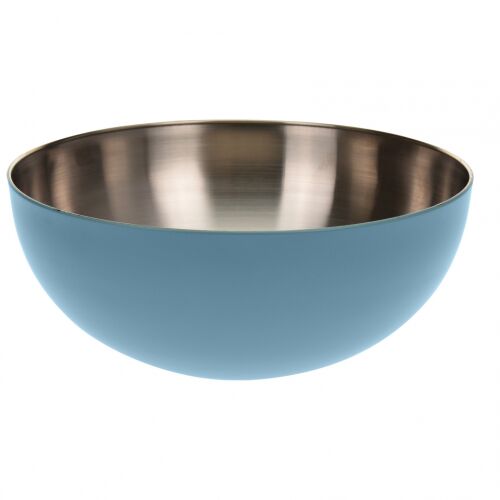 Miska do serwowania/miksowania Excellent Houseware, stal nierdzewna, 24x10 cm, 2,5 l, niebieska 114550050