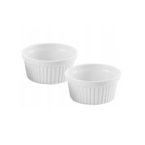 Set 2 ramekini Excellent Houseware, portelan, 11x5 cm, alb 114550059 - Boluri