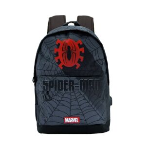 Plecak Marvel Spider-Man, Czarny, Poliester, Plecak Szkolny, Plecak dla Dzieci - Plecak
