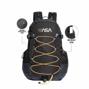 Rucksack Pro NASA Neon, 28 x 49 x 16 cm Schwarz 28 x 49 x 16 cm 114550406 - Zubehör Kleidung