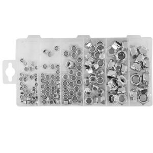 Комплект метрични гайки, Verke, V06704, M4-M12 121747503 - Крепежни елементи