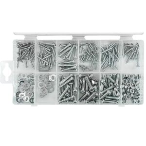 Комплект винтове и гайки, Verke, V06714, 347 бр 121747523 - Крепежни елементи