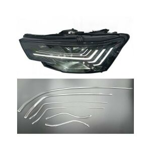 Audi A6 C8 Matrix (2019-2022) Reparatur-Kit für rechtes DRL-Licht - Scheinwerfer mit Ersatz-Lichtleiterkabeln - Scheinwerfer