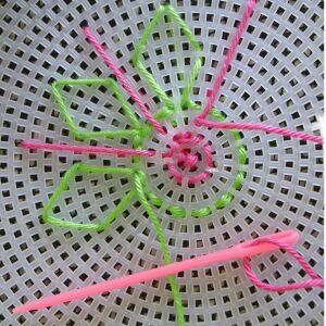 10 színes műanyag Chrysalis tűkészlet, méretei 2,4 x 75 mm 136050966 - Művészet & Hobbi