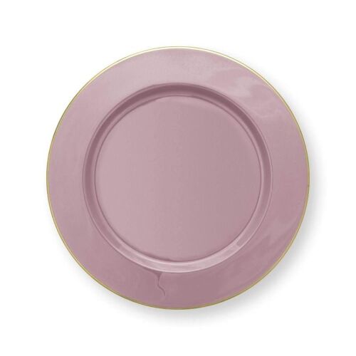 PIP Studio Liliac 32cm lila Metallteller, Draufsicht