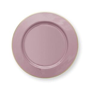 PIP Studio Liliac 32cm orgovánový kovový tanier, pohľad zhora - Pip Studio
