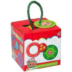 Cocomelon Első számkirakós doboz, színes oktatójáték kisgyermekeknek 18 hónapos kortól - CoComelon