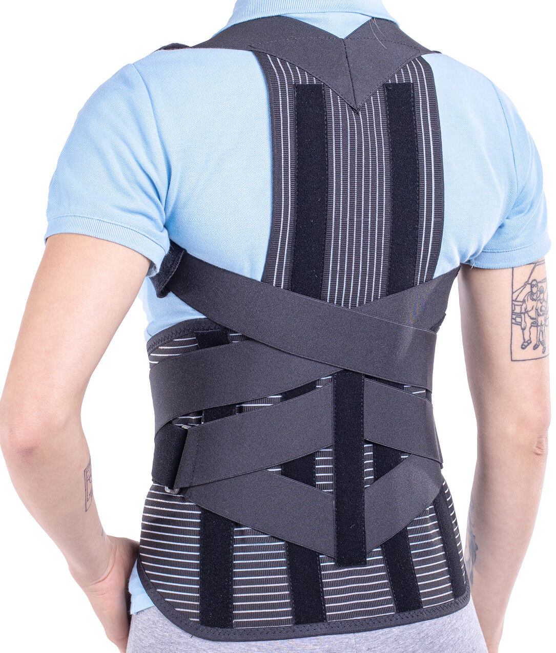 Corset toraco lombo sacral Triamed Tls Fix, SRT138, Negru, 6