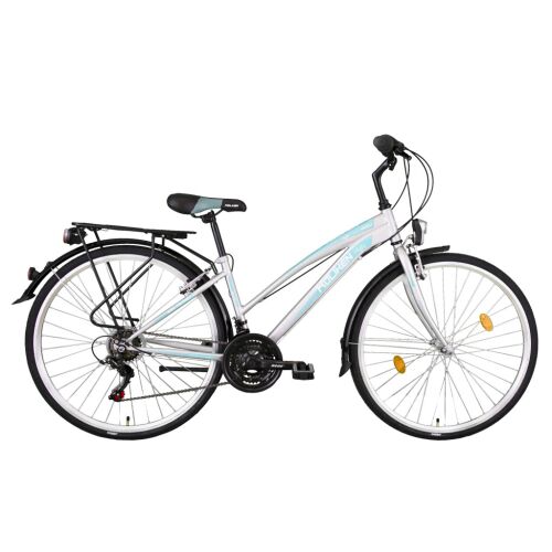 Koliken Gisu RS35 női trekking kerékpár grafit-türkiz