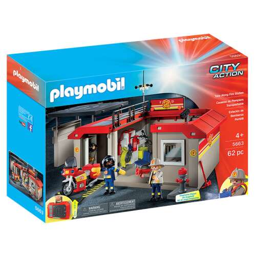 Stație de pompieri portabilă Playmobil 5663 40286145