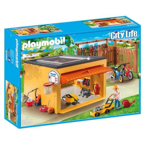 Playmobil Garázs és bicikli tároló 9368 40286181