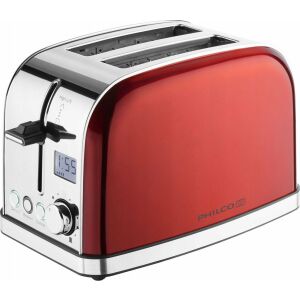 Philco PHTA 4016 Red Toaster with Digital Display - Philco