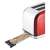 Philco PHTA 4016 red 2-slice toaster with digital display, crumb tray