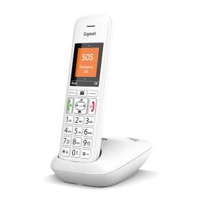 Gigaset E390 ECO DECT phone, white, with SOS button - VoIP Equipment