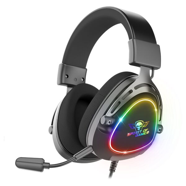 Spirit of Gamer ELITE H40 Black MultiPlatform RGB 3.5mm Jack Fe...