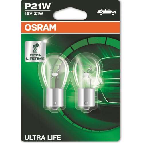 Osram Ultra Life 7506ULT P21W jelzőizzó 2db/bliszter