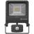 Close-up of Ledvance Endura Flood 30W LED floodlight with motion sensor