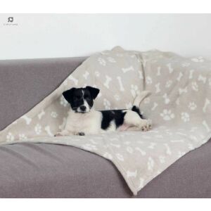 Trixie Kenny Blanket - takaró (bézs,mintás) macskák részére (100x150cm)