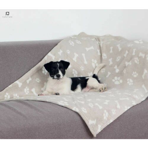 Trixie Kenny Blanket - takaró (bézs,mintás) macskák részére (100x150cm) 114605082