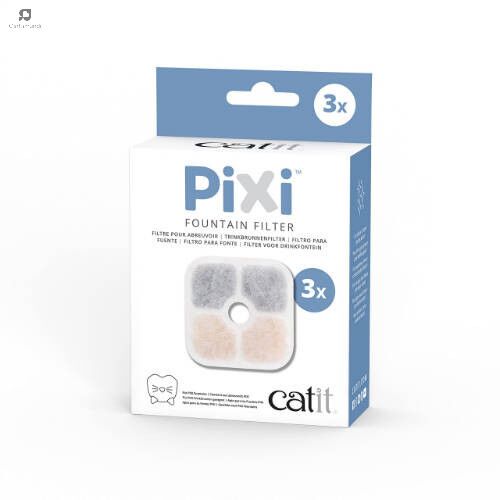 Catit Pixie Fountain Filter  - szűrő filter, ívókutakhoz (3db) 114612715