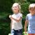 Children wearing Tickless Baby tick repellent outdoors