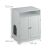 Macskatoalett szekrény alomdobozhoz fehér 73,5x60x43,5 cm 10049928 114637442