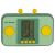 Electronic arcade game portable console green 114637506