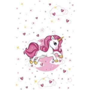 Rosa Einhorn Themen Papier Tischdecke Muster - Tischdecken