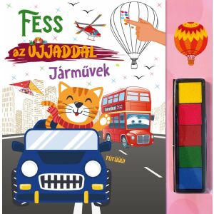 Fess az ujjaddal - Járművek 114638638 - Gyermek & Ifjúsági könyv