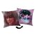 Taylor Swift Swiftie díszpárna, 40x40 cm, megfordítható design Taylor Swift portréval és diszkógömbbel