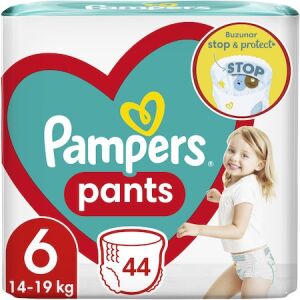 Scutece-chilotel Pampers Pants Jumbo Pack Marimea 6, 14-19 kg, 44 buc 115207743 - Schimbarea scutecelor