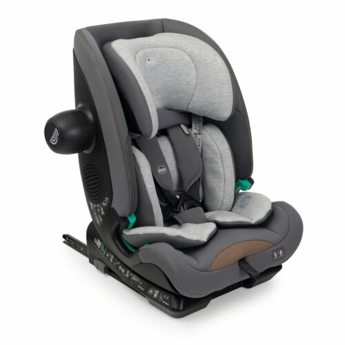 Sjedalica za auto Seat&Go I-Size, 76-150 cm, siva, kompatibilna s Isofix