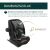 Auto sjedalica Seat&Go I-Size s tkaninom od bambusa