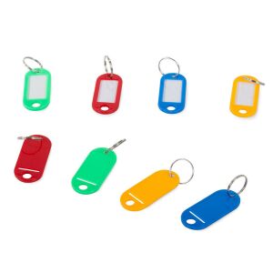 Kulcstartó, kulcscímkék, azonosító 100db