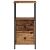 vidaXL 2 db antik fa színű szerelt fa éjjeliszekrény 34 x 35,5 x 70 cm 114646922