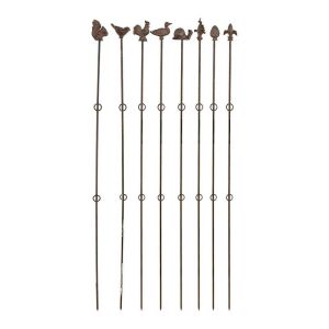 Öntöttvas növénytámasztó pálca, liliom, 125 cm (PY25-L) 125755062