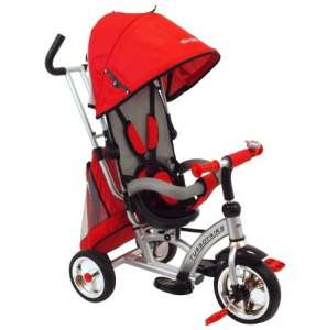 Babymix átfordítható dönthető Tricikli #piros 30390459