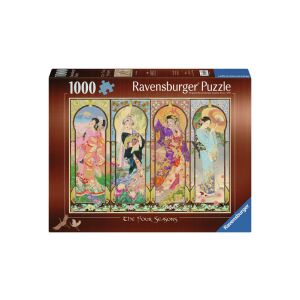 Ravensburger Die vier Jahreszeiten 1000 Teile Puzzle Box - Ravensburger Puzzle